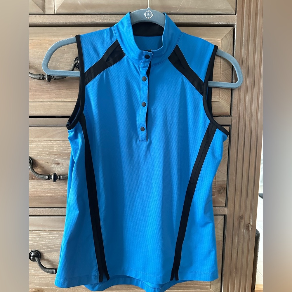 TAIL Women’s Golf Tank Top Blue XS